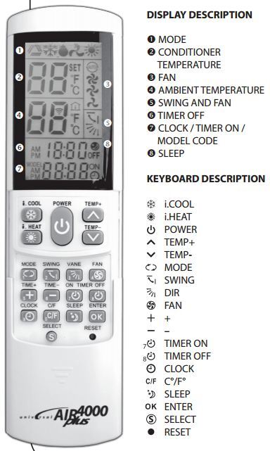 daikin ac remote control manual japanese